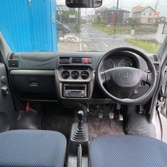 総額16.0万円★4WD★車内広々ハイルーフ★リアエアコン★平成19年式 ホンダバモスホビオ 4WD M(HM4)14.0万キロ車検令和8年10月 シルバーの画像