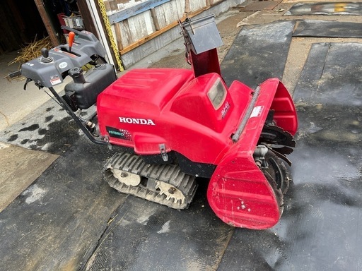 HONDAハイブリッド除雪機