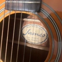週末特価　James アコースティックギター　ヴィンテージの画像