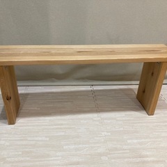 木製ベンチ