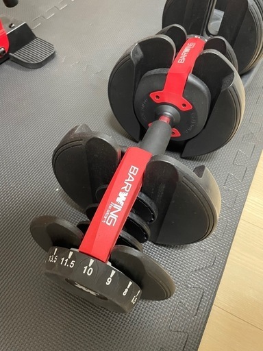 BARWING(バーウィング) NEW 2023年モデル 可変式ダンベル 24kg 2個セットウエイト 