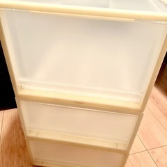 無印良品衣装ケース3個