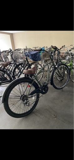 ビーチクルーザー　カーキブラック