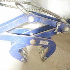 ♦⑥ワイヤー付き　CGCS1000 スーパーツール　(SUPERTOOL)　Lifting Clamp for Concrete Material 株式会社スーパーツール U字溝吊クランプ 1個の画像