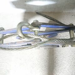 ♦⑥ワイヤー付き　CGCS1000 スーパーツール　(SUPERTOOL)　Lifting Clamp for Concrete Material 株式会社スーパーツール U字溝吊クランプ 1個の画像