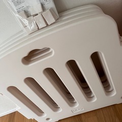 （お値下げしました！）新品未使用・ベビーサークル　ピンク　の画像