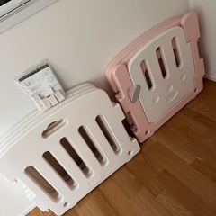 （お値下げしました！）新品未使用・ベビーサークル　ピンク　