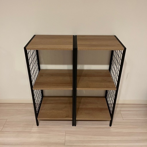 オープンラック 棚 3段 (幅37cm×奥行34cm×高さ82cm) 定価 1個 6,000円
