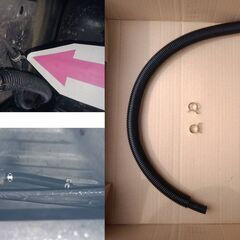 １８５ハイラックスサーフ　軽油車のみ　ＫＺＮ１８５　１ＫＺ　燃料ホースセット。計７本。社外品。（新品・未使用）の画像