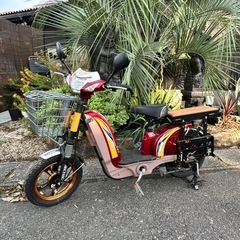 超レア！中華製電動モペット　アジアン風オブジェ等に！No for...