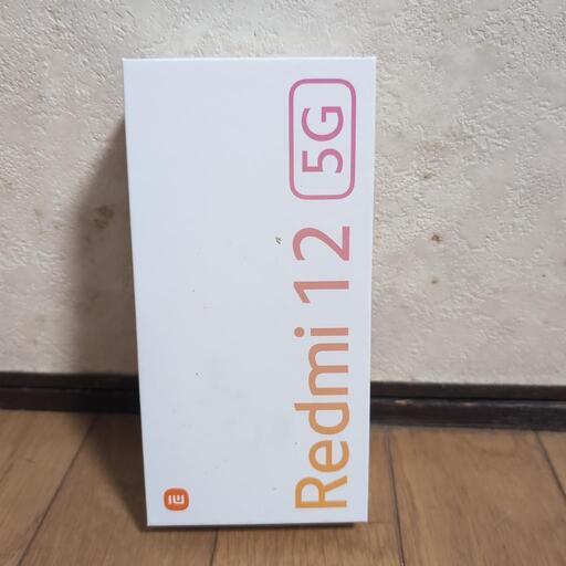 【値下げ】新品未使用　Redmi 12 5G ソフトバンク