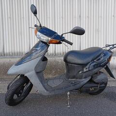 バイク　スズキ　レッツⅡ-DX　希少2サイクル　実動車　簡易整備済み　通勤通学　デリバリー車などにの画像