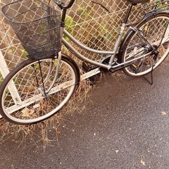 値下げ！！自転車　26インチ　防犯登録