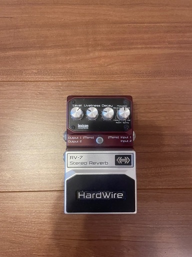 ギターエフェクター　Digitech Hardwire RV-7
