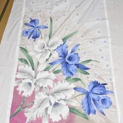 バスタオル③　花の画像