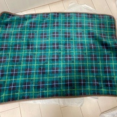 pecolle ペット用 マット ブランケット グリーン系 (大)の画像