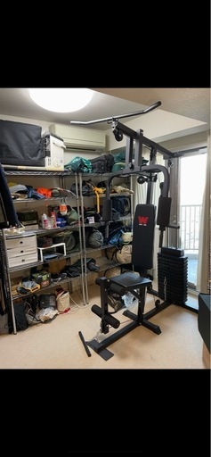 筋トレホームジム　80kgウェイト