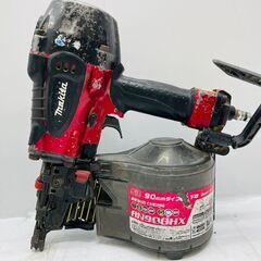  makita マキタ 90mm高圧エア釘打機 エア工具 エアツ...