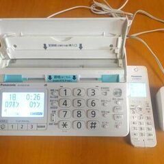 パナソニック デジタルコードレス普通紙ファクス(子機1台付き) KX-PD215DL-Wの画像