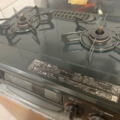 プロパン用ガスコンロ 2口　