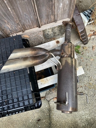 マフラー ウィルズウィン s200p ハイゼット