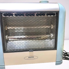 美品 SANYO サンヨー 電気ストーブ 転倒OFF機能付きの画像