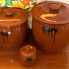 ※受付停止　中古　かめ　3種