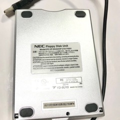 NEC 外付USBフロッピーディスクドライブ PC-VP-BU04/OP-210-74501の画像