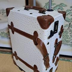ヴィンテージ調 キャリーバッグ 旅行かばん レトロ風
