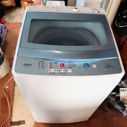 洗濯機 AQUA 洗たく機 5kg