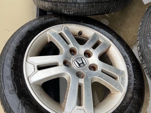 RF系　ステップワゴン　純正　16インチアルミホイールタイヤ付き4本セット　205/55R16