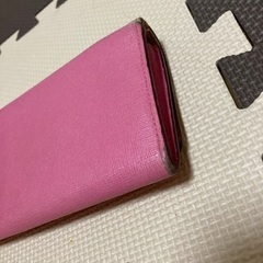 フルラ　長財布　ピンクの画像