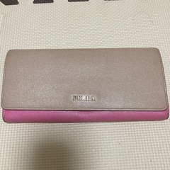 フルラ　長財布　ピンク