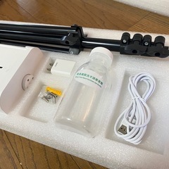 非接触検温・アルコール除菌 クリーンアーク 未使用品の画像