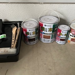 【決まりました】塗料セット