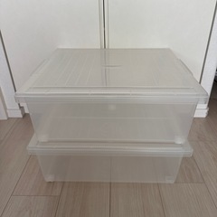 お取引決定◎収納ケース 2点の画像