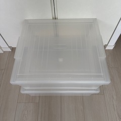 お取引決定◎収納ケース 2点の画像