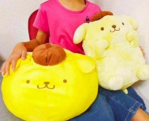 ポムポムプリン　大きいぬいぐるみセット