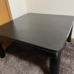 (決まりました)コタツ机  コード付き  美品の画像