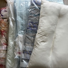 クリーニング済み　布団シングルの画像