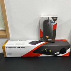 steelseries QcK HEAVY & RIVAL 11...