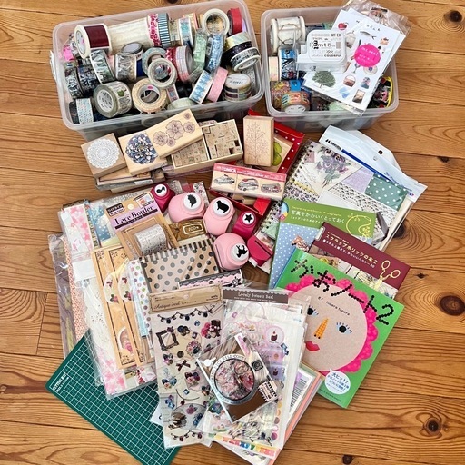 ワークショップ、アルバムやスクラップブック作成セット