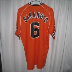 坂本勇人選手　ナンバーTシャツ　カットソー　ユニフォーム　ナンバ...
