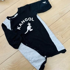 【60〜70】長袖ロンパース　3枚組の画像