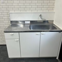 シンク　流し台　木キャビネット　クリナップ　白　＜高宮＞ 