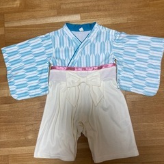 90サイズ　はかまロンパース