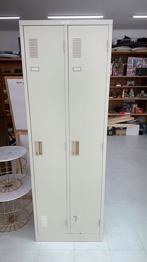 2人用ロッカー　鍵付き　美品
