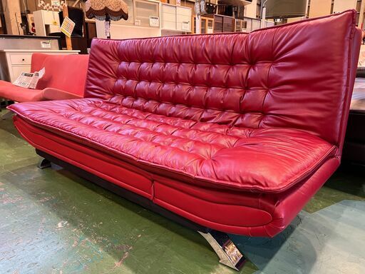 【愛品館八千代店】ニトリ　ソファベッド　Nシールド　ロック