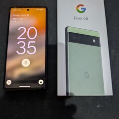 Google Pixel 6a 本体　セージ
