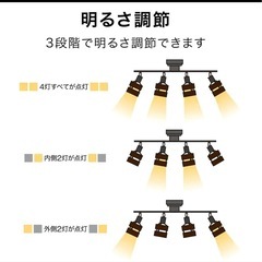 ニトリおしゃれシーリングライトの画像